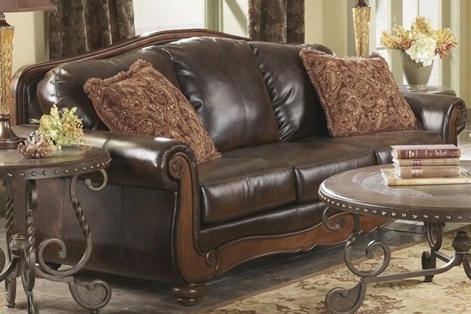 Ashley Furniture Besthomehq Com, Poundex Bobkona Atlantic Faux Leather 2 Piece Sectional Sofa