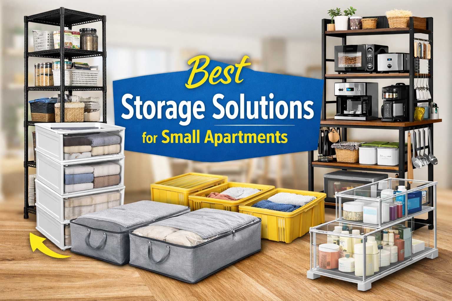 Best Storage Solutions for Small Apartments